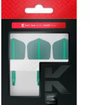 RED DRAGON Darts Toll és Szár Egyben Target K-flex Zöld, No6 Toll és Rövid Szár
