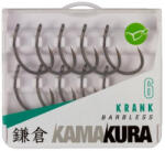 Korda Kamakura Krank Barbless szakáll nélküli élezett pontyozó horog 4 (KAM12)