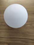  Üveg lámpabúra gömb FI16cm/4, 8cm lyuk E14/E27 golyó matt fali lámpa (kl16)
