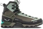 Salewa Дамски алпийски обувки Salewa Women's MTN Trainer 3 Tech Mid GTX Mountaineering boots - Shadow / Faded Green - размер 38, 5 (EU) (120-0191-0216)