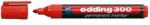 edding Marker permanent, varf rotund, 1.5-3 mm, rosu, EDDING 300 (ED3002)