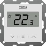 TECH Vezetékes szobatermosztát, felületre szerelhető, fehér F-12B Tech sterowniki (WG.11.0692)