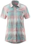 Gonso Дамска фланелка с къс ръкав за колоездене Gonso Women's Arenda Cycling jersey - Quetz Green Check - размер 46 (EU) (156-2100-0317)