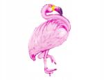 PartyDeco Fólia Lufia Rózsaszín Flamingó 70x96cm Héliumra, Levegőre