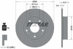 TEXTAR féktárcsa TEXTAR 92164303 for HONDA (92164303)