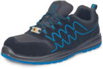 CERVA Sporty S1P ESD SR Fekete/Kék munkavédelmi cipő - 40 (02010625C4040)