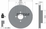 TEXTAR féktárcsa TEXTAR 92239903 for NISSAN (92239903)