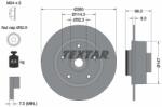 TEXTAR féktárcsa TEXTAR 92195903 for RENAULT (92195903)