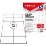 Office Products Címkék Office Products A4 105x48mm fehér (100) (14067215-14)