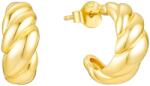 Olivie ezüst fülbevaló CROISSANT GOLD 8794 (GEM)