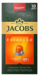 Jacobs Kávékapszula, Nespresso kompatibilis Jacobs Espresso 7 Classico10 db/doboz
