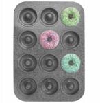 ORION Fánkforma donut acél 12 db 40x28, 5 cm tapadásmentes (120033)