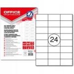 Office Products Címkék Office Products A4 70x37mm fehér (100) (14064815-14)