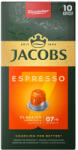Jacobs Kávékapszula, Nespresso kompatibilis Jacobs Espresso 7 Classico10 db kapszula (59707)