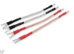 Ludic - Senja Bi-wire Jumpers spade-banana - Jumper-uri Bi-Wire banană / banană (067944)