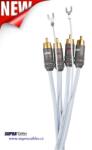 Supra Cables SUPRA PHONO 2RCA-SC AUDIO Anniversary 1, 0m - Cablu RCA direcțional pentru aparate de pickup