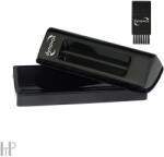 Dynavox Velvet Record Brush Black - Perie de semință de calitate pentru LP și perie de nailon pentru vârful acului
