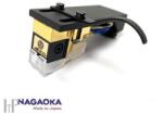 Nagaoka MP-500H - Înălțime MM gramofonă pickup instalată pe headshell