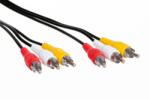 Acoustique Quality KVK020 - cablu 3x RCA - 3 x RCA compozit AV 2, 0 m (059696)