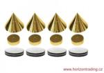 Dynavox - vârfuri antirezonante A1 Gold - Vârfuri antirezonanță adezive - set 4buc