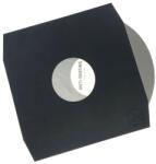TESLA 12" LP Inner Sleeve black 80g angled - Husă din hârtie neagră cu inserție antistatică 25 buc