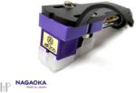 Nagaoka MP-200H - Înălțime MM gramofonă pickup instalată pe headshell