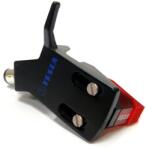 TESLA Headshell Black - Ortofon 2M RED - Set preinstalat cu pickup Ortofon 2M RED pe headshell de calitate TESLA