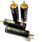 Dynavox High-End Cinch RCA Set - Conector cinch cu izolație din teflon