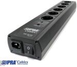 Supra Cables Supra Mains Block MD06-EU/SP SPC Black Switch - Silver Edition - Protecție contra supratensiune (073216)