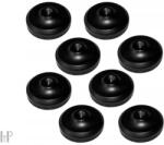 Analogis Spike Pucks - Black - Set opt podele sub ace de difuzoare și componente audio