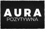 TabPrint Lábtörlő Bemeneti Padló Fekete Kókusz Humorral Pozitív Aura (WYCIERACZKA CZARNA KOKOSOWA AURA POZYTYWNA)
