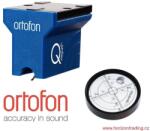 Ortofon MC Quintet Blue + Ortofon BUBBLE LEVEL - Set: MC transportor + nivelă cu apă