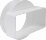 Repa Market laposcsatorna-csatlakozó 110x55 mm-ről 100 mm-es kerek csőre