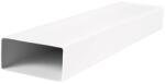 VENTS PVC lapos légcsatorna 90x220 mm - 1 m