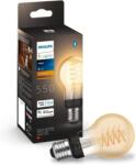 Philips White E27 Filament LED izzó, dimmelhető, melegfehér - 550 lm