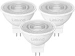 Linkind 12V LED Spotlámpa GU5.3 3, 4W Meleg Fehér MR16 3db