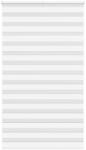 VidaXL Zebra roló függöny fehér - 130x230 cm