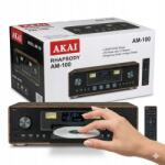 AKAI Sztereó torony Akai AM-100 Rhapsody Riasztás Vezeték nélküli Usb MP3 töltés (AM-100 RHAPSODY) Mini Hifi
