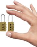 TODREMOU SMALL-AX2 4-számjegyű kombinációs lakat - arany színű (SMALL-AX2)