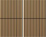 Art3d 3D hajtogatható akusztikus falpanel Boxwood filc, 120x60 cm - 2 db (1, 44 m2)