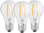 OSRAM LED Base Classic A E27 LED izzó, 6W (60W), hidegfehér, 3 db