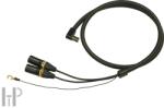 Saec SCX-5000 XLR - L - Cablu phono simetric complet vârf cu conductor PC-Triple C - curbat