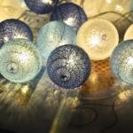 DeepDream pamutgömb tündérfény 20 LED melegfehér - 5 m