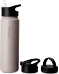 VINSUN rozsdamentes acél termoszpalack 3 kupakkal - 750 ml