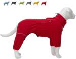 lovelonglong fleece kutyakabát cipzárral, piros - XXL
