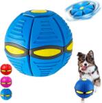 MagiSel Interaktív Kutyajáték Repülő Korong - Kék Frisbee Labda Minden Kutyafajtának, Hordozható Játékeszköz Háziállatoknak, 180g