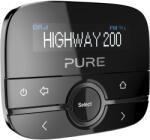 Pure Highway 200 Autós FM Transzmitter Bluetooth Kihangosító DAB+ Rádió Adapter Mobiltelefon Zenelejátszás