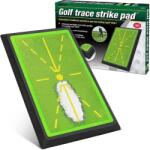 Jimitop Golf Swing Mat edzőszőnyeg beltéri gyakorláshoz - zöld - 12×17 inch