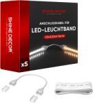 Shine Decor LED fénykábel csatlakozókészlet 220V-230V, 10x4, 5 mm - 5 db