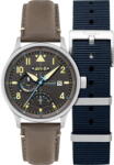 AVI-8 Ceas AVI-8 AVI-8 AV-4101-09 Mens Watch Hawker Hurricane McKellar Dual Time GMT 44mm 5ATM (AV-4101-09) Ceas